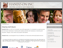 Tablet Screenshot of handzon.org